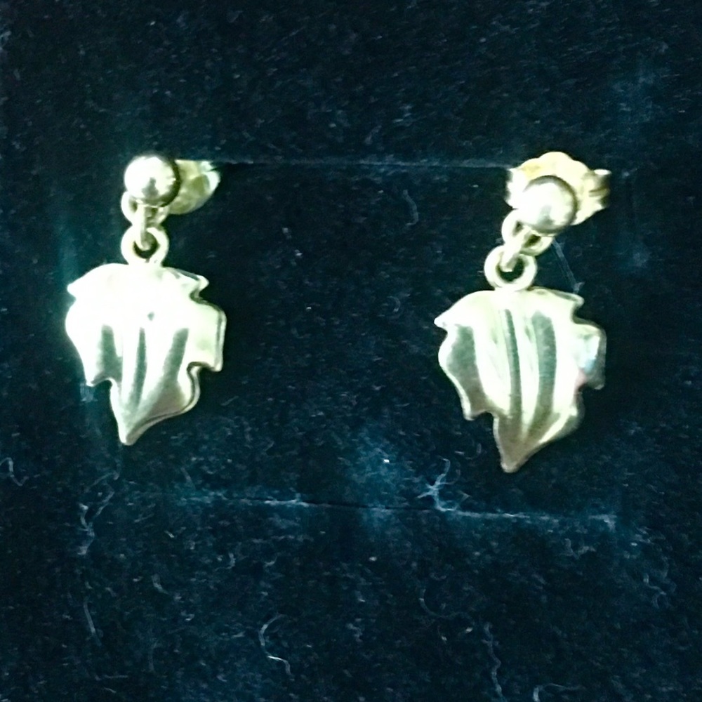 Gold plated earrings